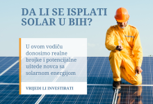 Isplati li se investirati u solarnu energiju u BiH?