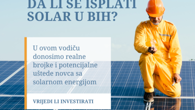 Isplati li se investirati u solarnu energiju u BiH?