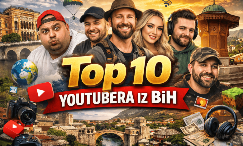 10 najpopularnijih YouTubera iz BiH