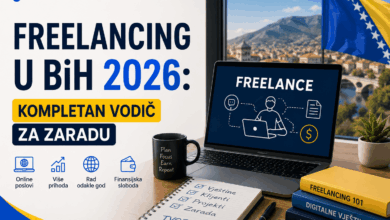 Freelancing u BiH 2026: Kompletan vodič za zaradu